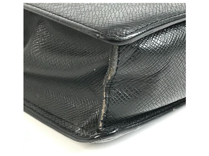 Borsa Selenga in Taiga Louis Vuitton Nero Grigio - vista 8