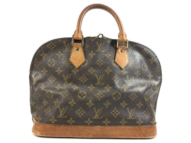 Louis Vuitton Monogram Alma Tasche Braun - Ansicht 12