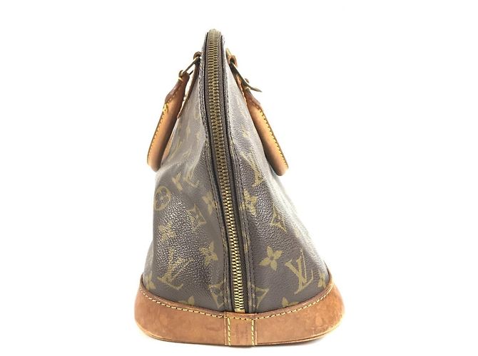 Louis Vuitton Monogram Alma Tasche Braun - Ansicht 14