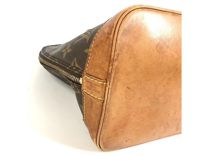 Louis Vuitton Monogram Alma Tasche Braun - Ansicht 2