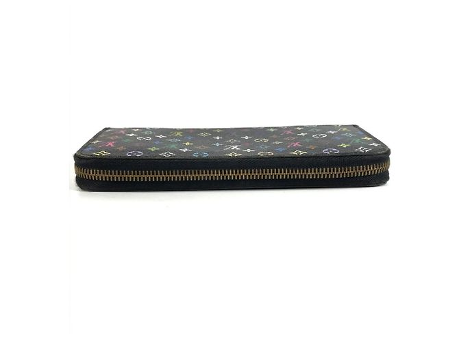 Louis Vuitton Monogram Multicolore Long Wallet Black - view 6