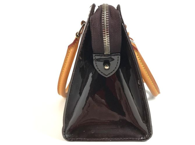 Sac Louis Vuitton Monogram Vernis Fringe Tassel Sienega Bordeaux Violet - vue 4