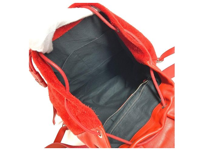 Mochila Balenciaga Classic Traveler Vermelho - vista 11