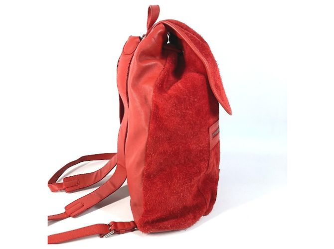 Mochila Balenciaga Classic Traveler Vermelho - vista 3
