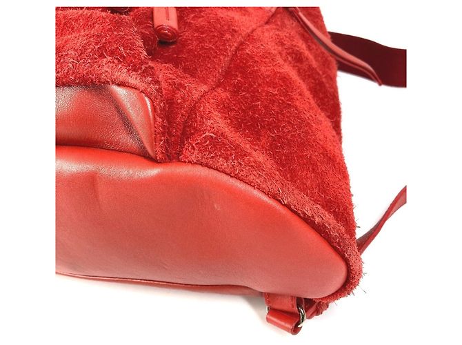 Mochila Balenciaga Classic Traveler Vermelho - vista 6
