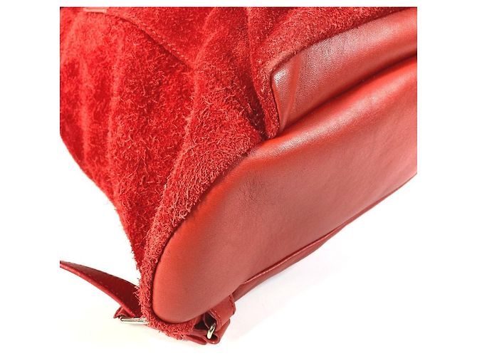 Mochila Balenciaga Classic Traveler Vermelho - vista 7