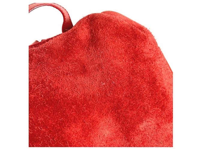 Mochila Balenciaga Classic Traveler Vermelho - vista 9