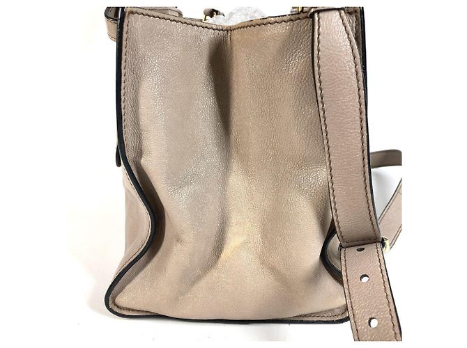 Tote Borsa 2-Way in pelle beige Prada - vista 4