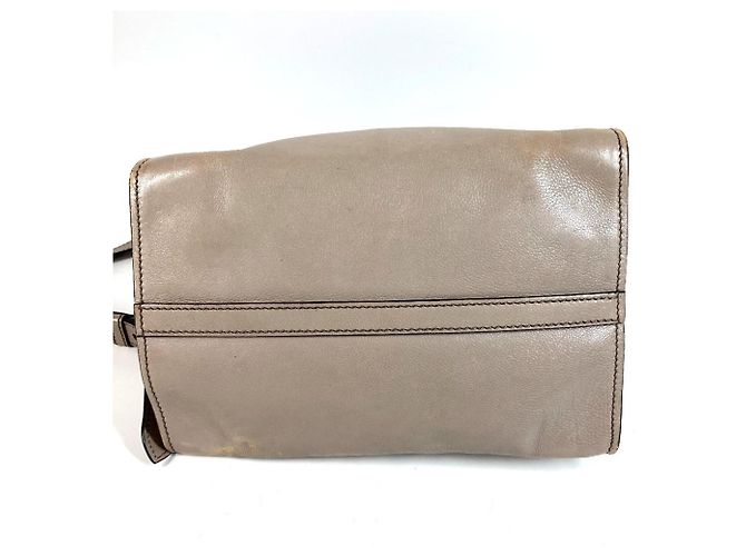 Tote Borsa 2-Way in pelle beige Prada - vista 6