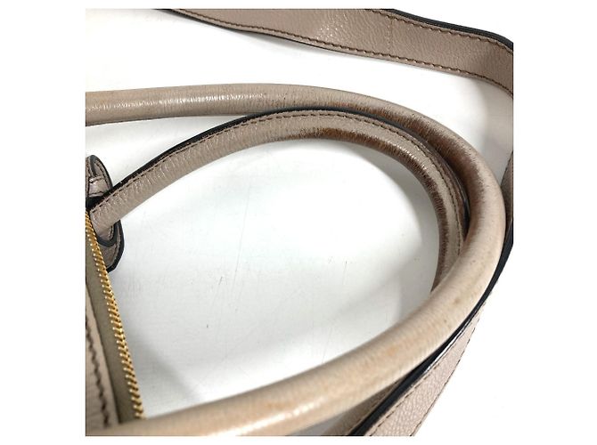 Tote Borsa 2-Way in pelle beige Prada - vista 9