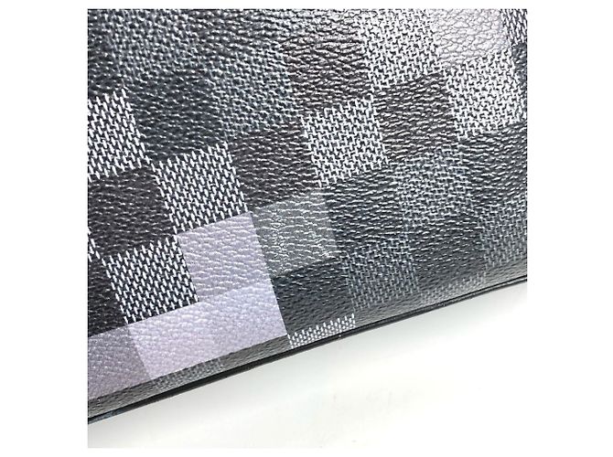 Borsa a Spalla Louis Vuitton N40072 Damier Graphite Pixel District PM Nero - vista 12