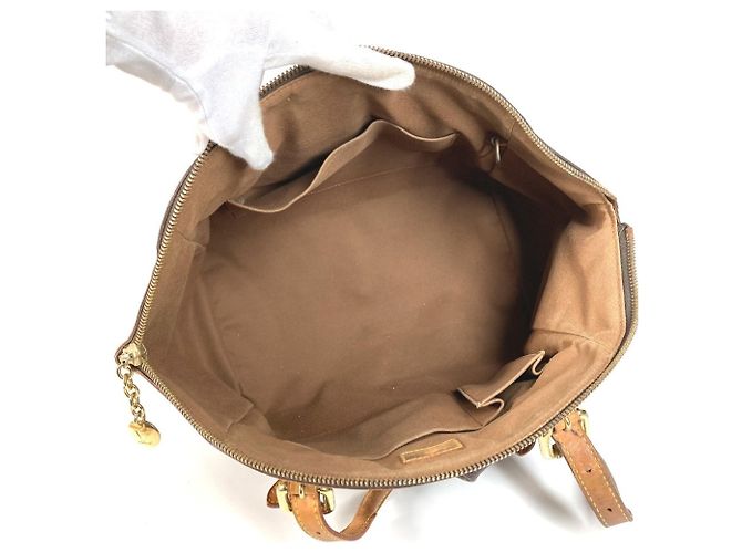 Borsa a Spalla Louis Vuitton Monogram Tivoli GM Marrone - vista 11