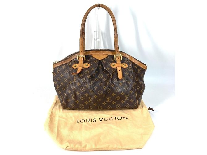 Borsa a Spalla Louis Vuitton Monogram Tivoli GM Marrone - vista 13