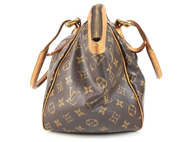 Borsa a Spalla Louis Vuitton Monogram Tivoli GM Marrone - vista 3
