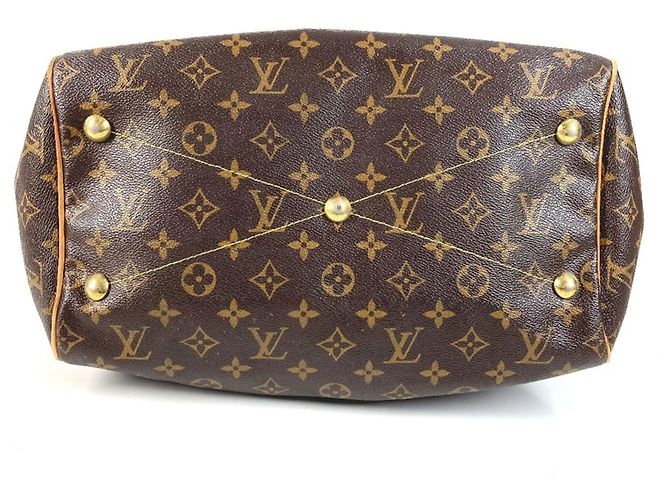 Borsa a Spalla Louis Vuitton Monogram Tivoli GM Marrone - vista 5