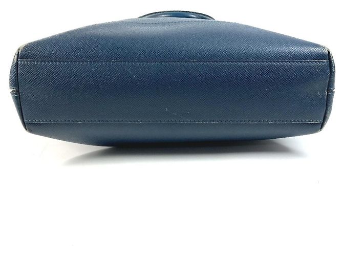 Borsa Verticale Louis Vuitton Taiga Grigori Blu - vista 7