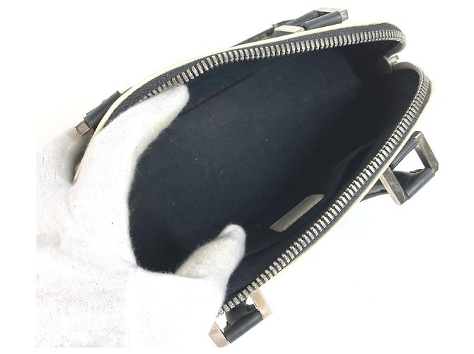 Borsa Tote Louis Vuitton Graffiti Alma PM Nero Bianco - vista 13