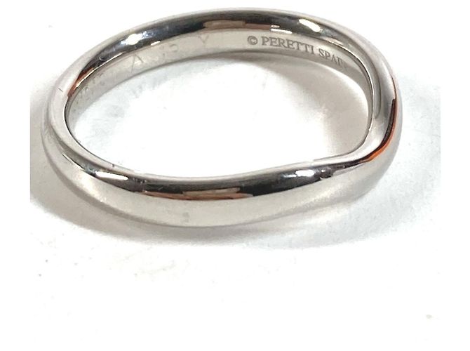 Tiffany & Co Tiffany Elsa Peretti geschwungener Ring Silber - Ansicht 5