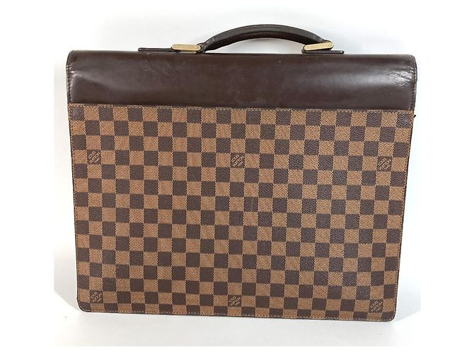 Valigetta Louis Vuitton Damier Altona PM Marrone Damier ebene - vista 11