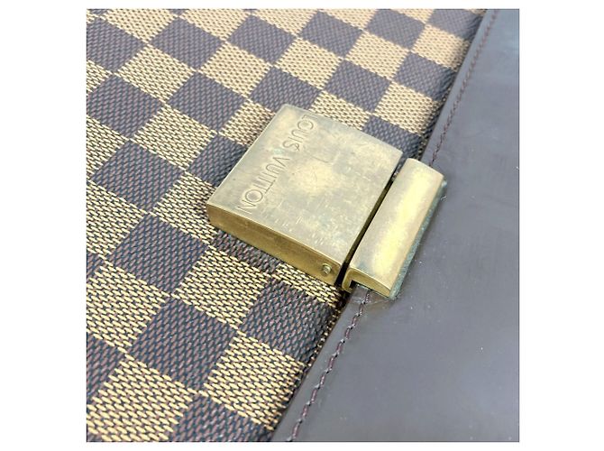 Valigetta Louis Vuitton Damier Altona PM Marrone Damier ebene - vista 13