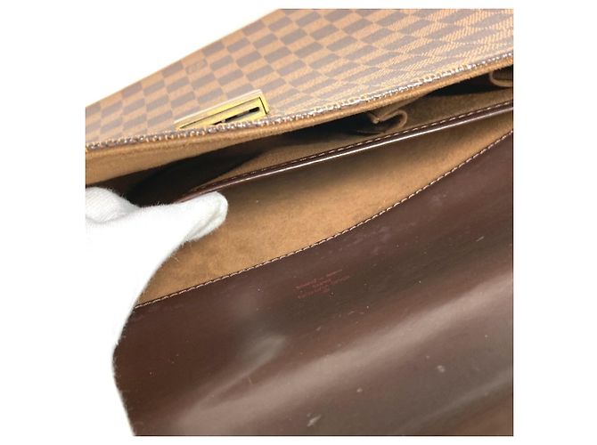 Valigetta Louis Vuitton Damier Altona PM Marrone Damier ebene - vista 17