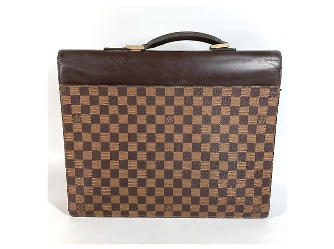 Valigetta Louis Vuitton Damier Altona PM Marrone Damier ebene - vista 2