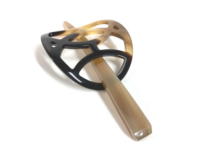Hermès Accessorio per capelli Kanzashi beige Hermes - vista 3