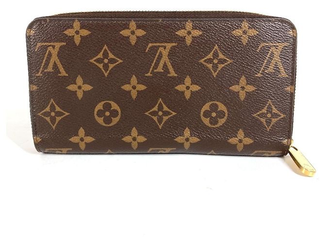 Louis Vuitton Monogram Zippy Long Wallet Braun Pink - Ansicht 2