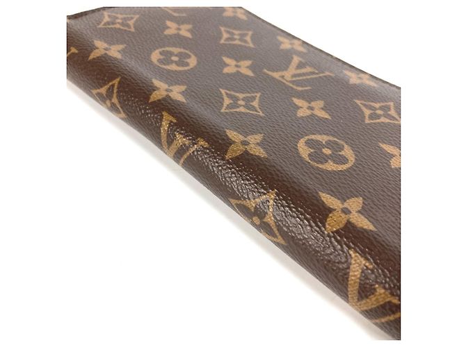 Louis Vuitton Monogram Zippy Long Wallet Braun Pink - Ansicht 4