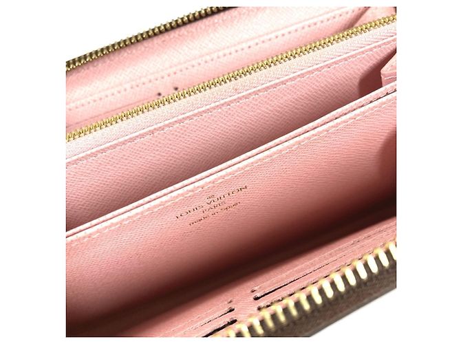 Louis Vuitton Monogram Zippy Long Wallet Braun Pink - Ansicht 9