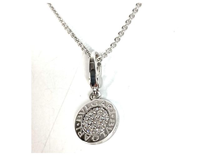 Bulgari Collana in oro bianco 18K e diamanti Bvlgari Argento - vista 11