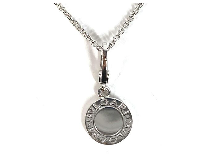 Bulgari Collana in oro bianco 18K e diamanti Bvlgari Argento - vista 3