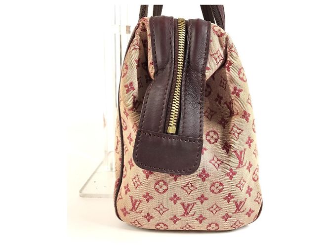 Borsa Louis Vuitton Monogram Mini Josephine PM Rosso Fuschia - vista 12