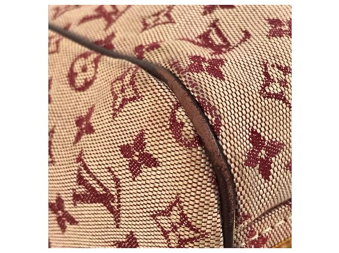 Borsa Louis Vuitton Monogram Mini Josephine PM Rosso Fuschia - vista 15