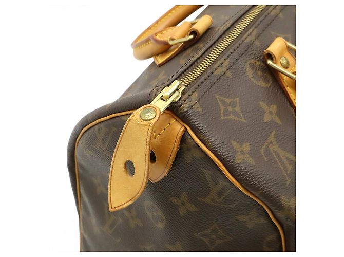 Louis Vuitton Monogram Speedy 30 Handtasche Braun - Ansicht 6