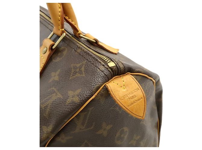 Louis Vuitton Monogram Speedy 30 Handtasche Braun - Ansicht 9