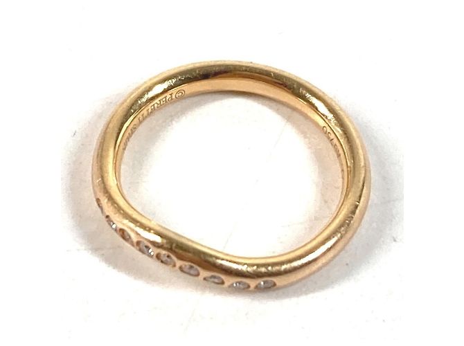 Tiffany & Co. 18K Roségold Ring mit Diamanten Golden - Ansicht 8