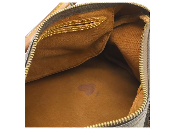 Borsa Louis Vuitton Monogram Speedy 25 Marrone - vista 7