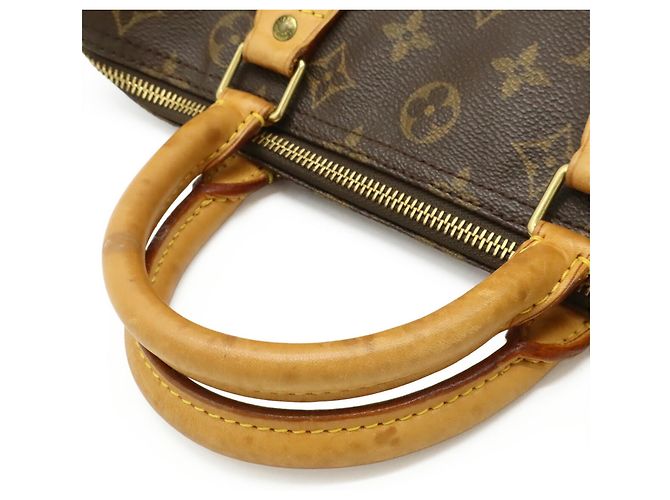Louis Vuitton Monogram Speedy 30 Handbag Brown - view 5