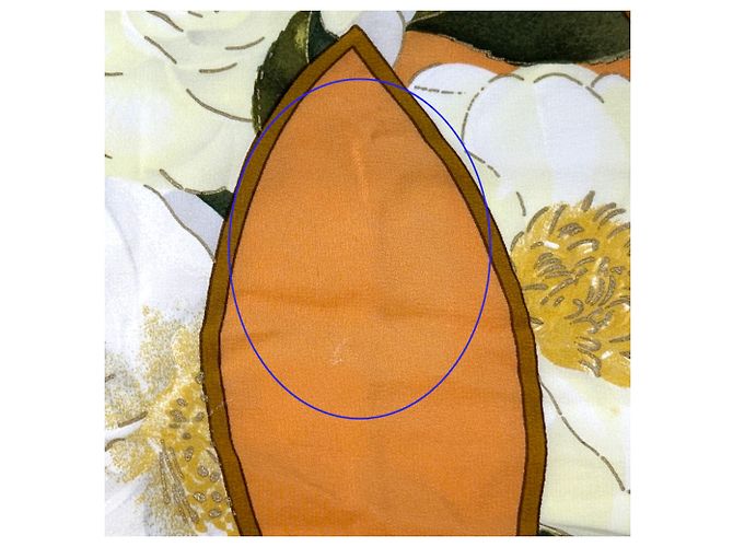 Chanel Seidenschal mehrfarbig Mehrfarben Orange - Ansicht 8