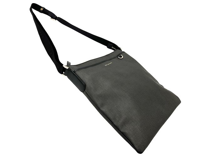 Bulgari Borsa a tracolla Bvlgari Weekend Marrone Nero - vista 4
