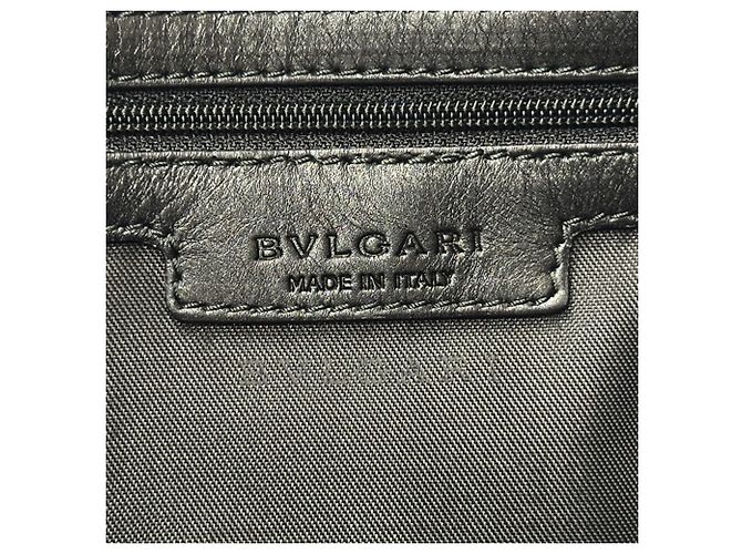 Bulgari Borsa a tracolla Bvlgari Weekend Marrone Nero - vista 6