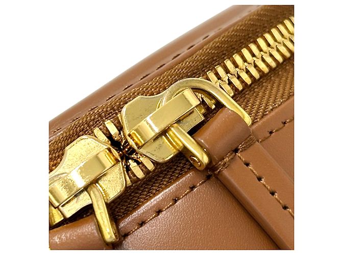 Borsa in pelle Christian Dior Marrone - vista 13