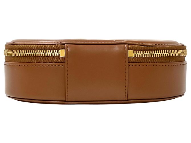 Borsa in pelle Christian Dior Marrone - vista 3