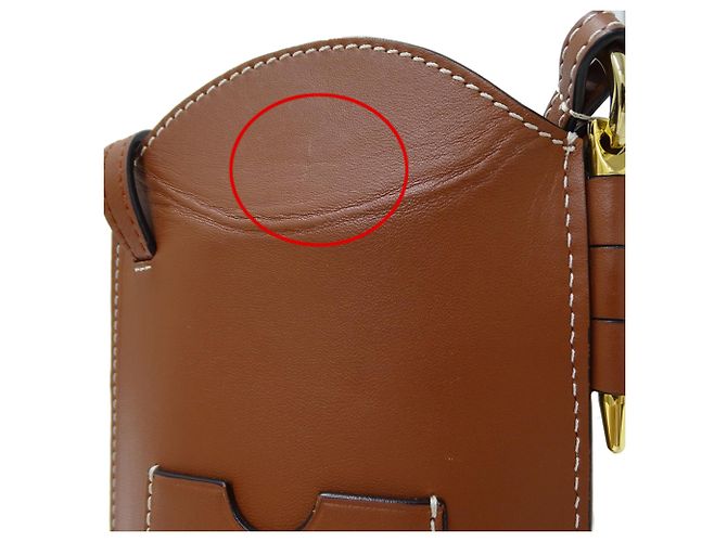 Gate Borsa a mano in pelle marrone Loewe - vista 12