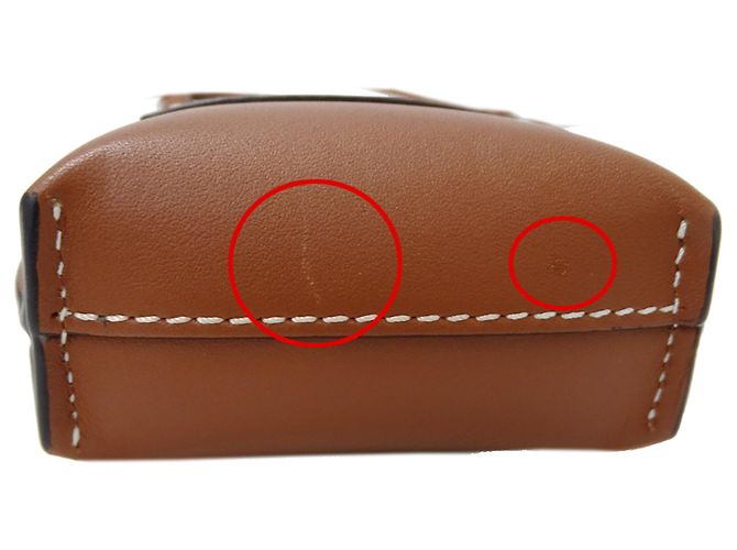 Gate Borsa a mano in pelle marrone Loewe - vista 13