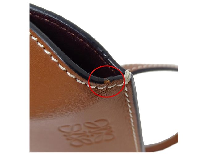 Gate Borsa a mano in pelle marrone Loewe - vista 15