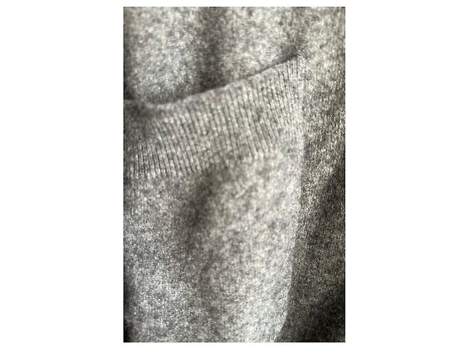 Brunello Cucinelli Kaschmir-Poncho in Grau - Ansicht 5