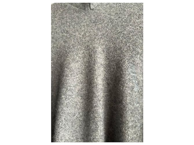 Brunello Cucinelli Kaschmir-Poncho in Grau - Ansicht 9