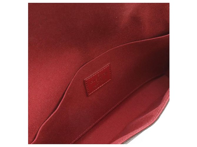 Borsa a tracolla Louis Vuitton Monogram Pochette Felicie Fuschia - vista 7